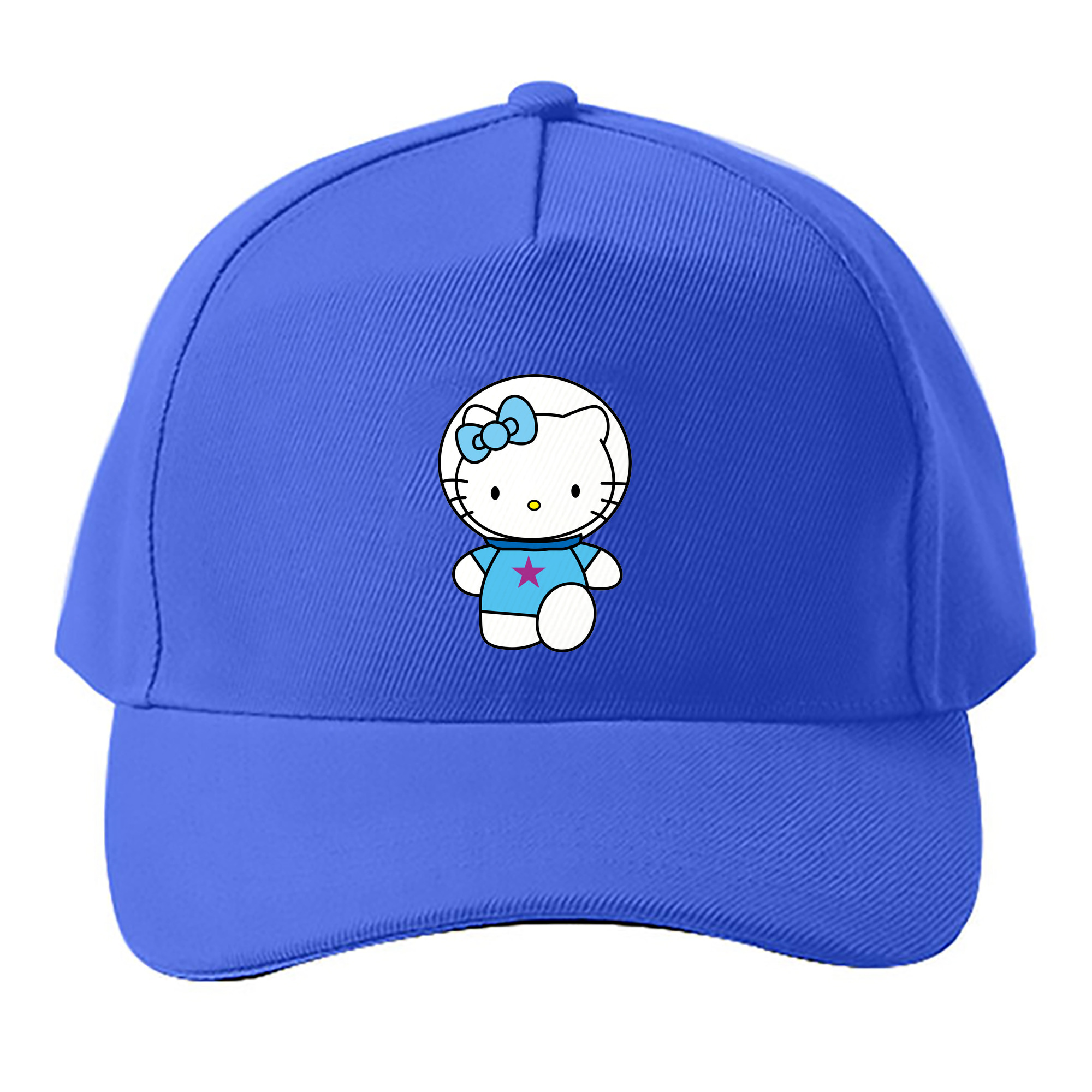 （画像用） Hello Kitty ハローキティ ベースボールキャップ 綿100％ 男女兼用 帽子 スポーツ